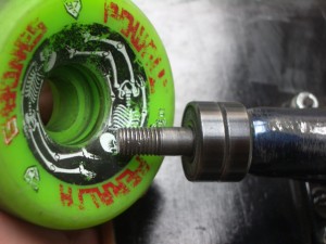 that's all there is to it...repeat times 4 and don't lose any spacers or washers!